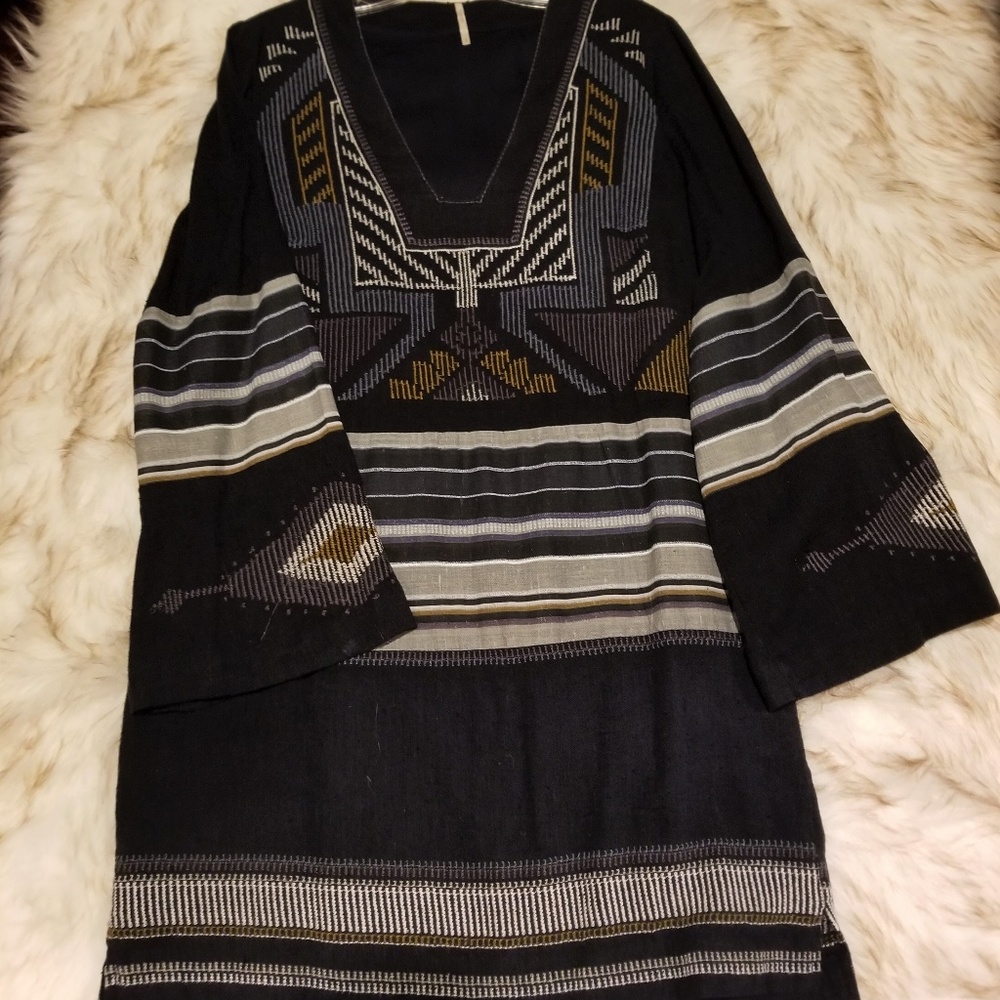 Free People Embroidered Dress/Tunic
